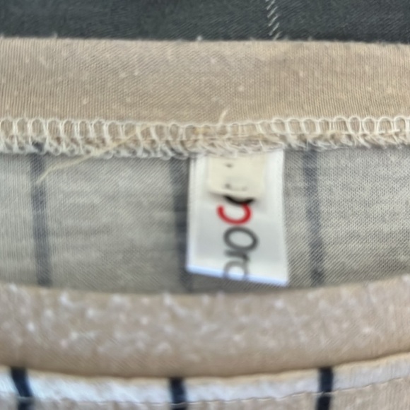 Beige Striped Men's Shirt - Picture 4 of 4